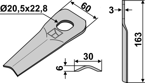 Kverneland KnifeKT56110200