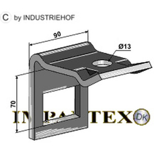Holder for tann 60X10