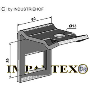 Holder for tann 60X10