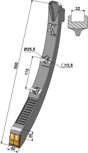 Köckerling Skjærspiss 43mm - Extreme Carbide