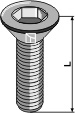 Umbracobolt M10x1,5x30 - 8.8 u. møtrik