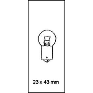 Blink- og reverslyspære 12 volt 15 watt BA15s