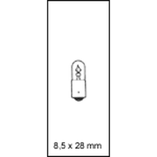 Baklyspære 12 volt 4 watt BA9s