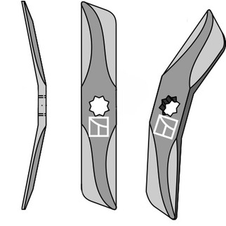 Hankmo 380 mm hull Ø27 mm høyre