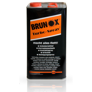 Brunox Turbo-Spray 5 liter med sprayflaske