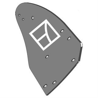 Lemken formplate CK høyre 3441140