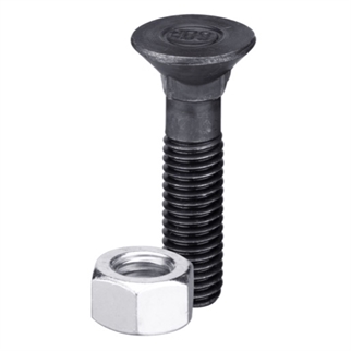 BOLT 10 X 40 MM M/FIRKANTFESTE