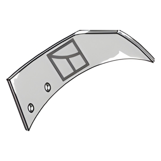 Øverum rom halm peeling plate høyre