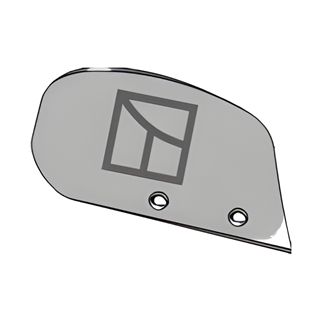 Øverum front plog jordplate høyre