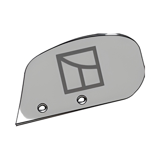 Øverum front plog jordplate venstre