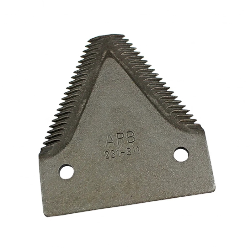 Claas knivblad takket (25 stk.)