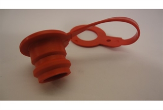 Støvhette for 1/2" hurtigkobling hunn