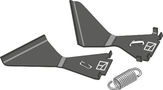 Väderstad avskraparssett - 265824