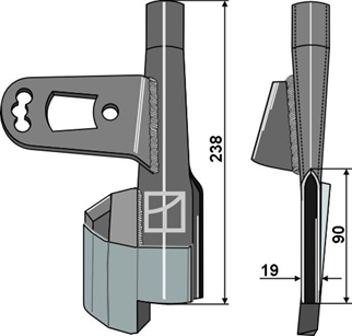 Väderstad såskjær, Marathon - venstre - 30008327
