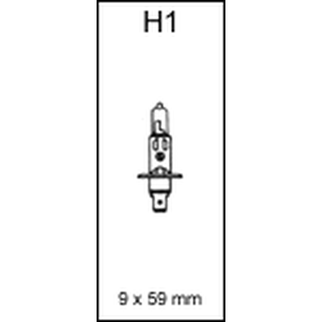 Tåke og ekstern projektorpære H1 12 volt 55 watt P14,5s